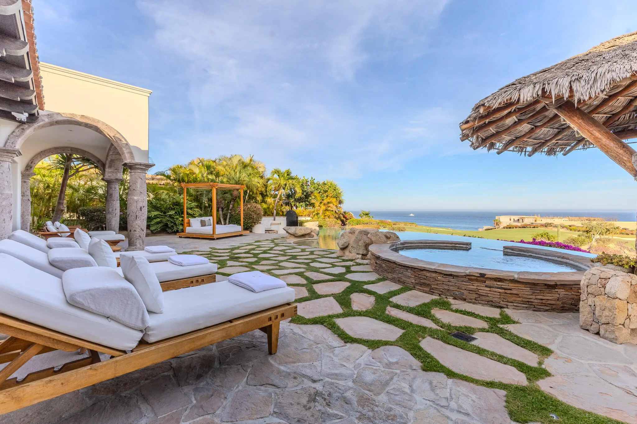 Modern Homes in Cove Club for Sale 2026 featuring ultra luxury ocean-view estate with infinity pool in Cabo Del Sol